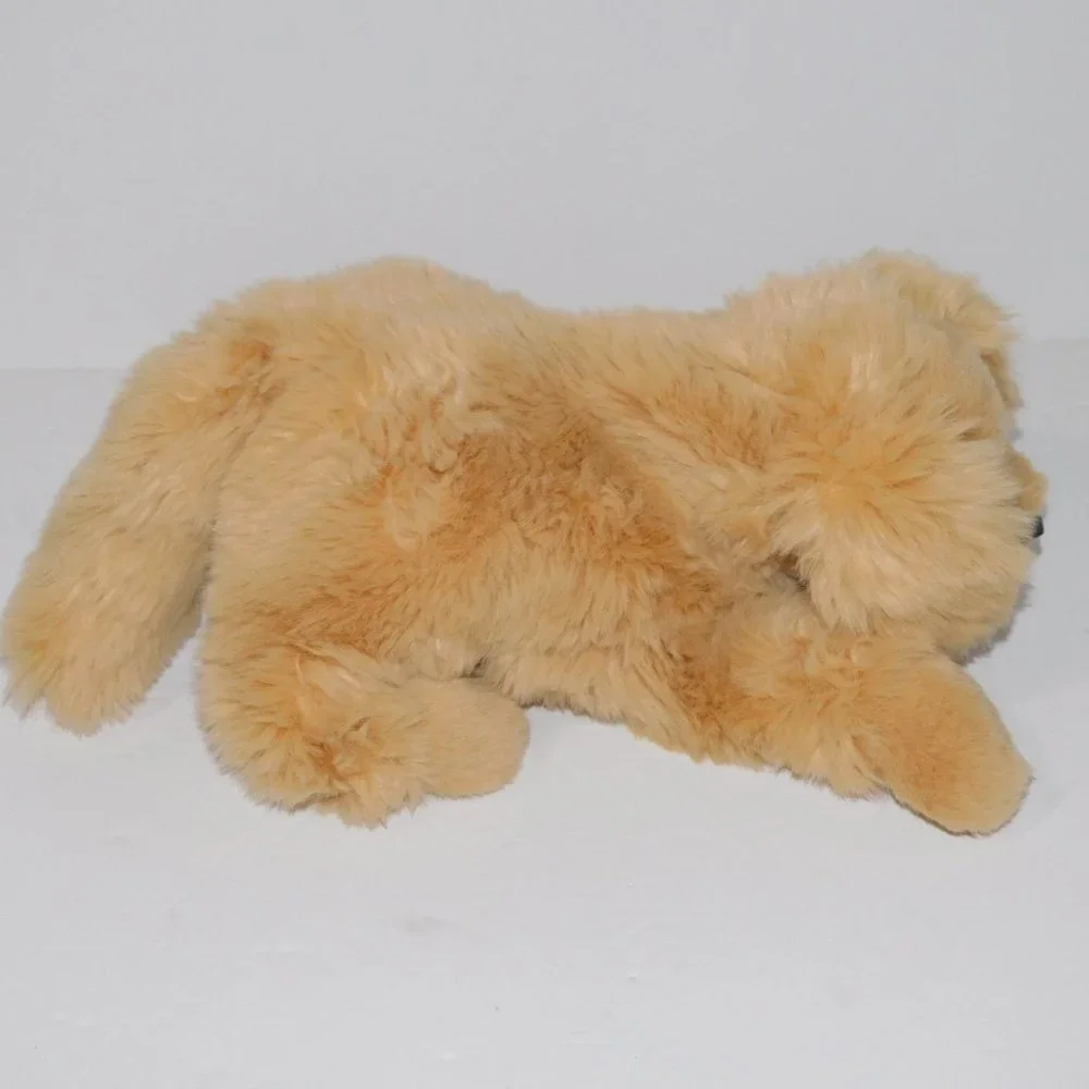 Folkmanis Golden Retriever Dog Puppy  Plush full body Hand Puppet - Picture 2 of 6
